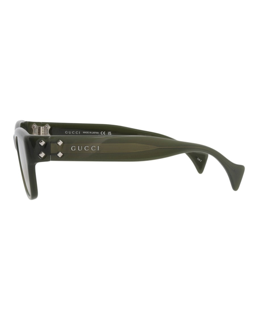 Gucci Square-Frame Recycled Acetate Sunglasses