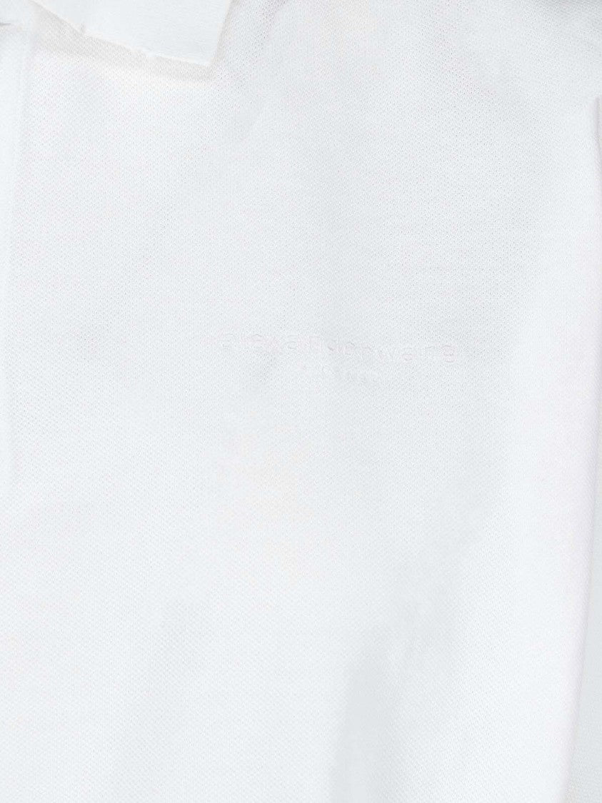 Alexander Wang Layered Denim And Polo-Style Dress