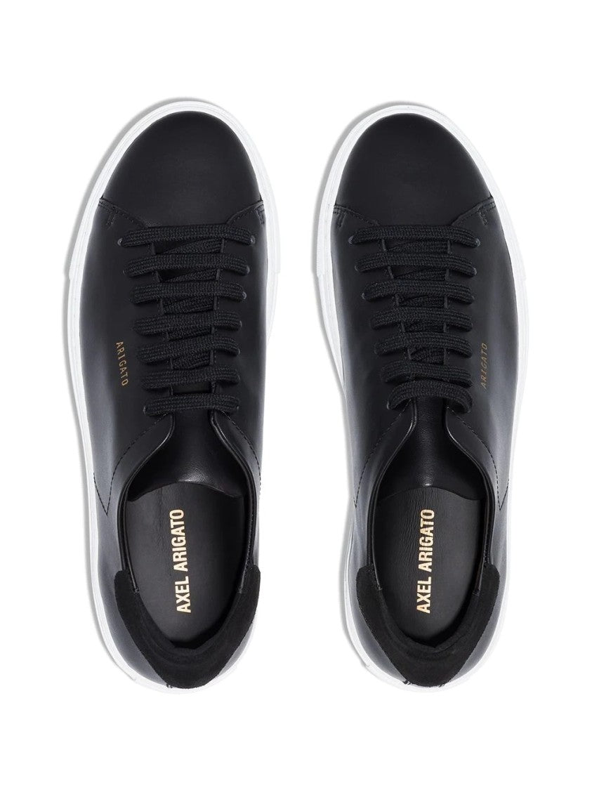 Axel Arigato Minimalist Black Leather Sneakers