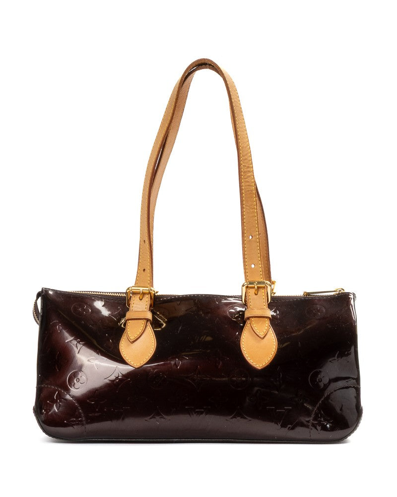 Louis Vuitton Rosewood Avenue Mm Patent Amaranth