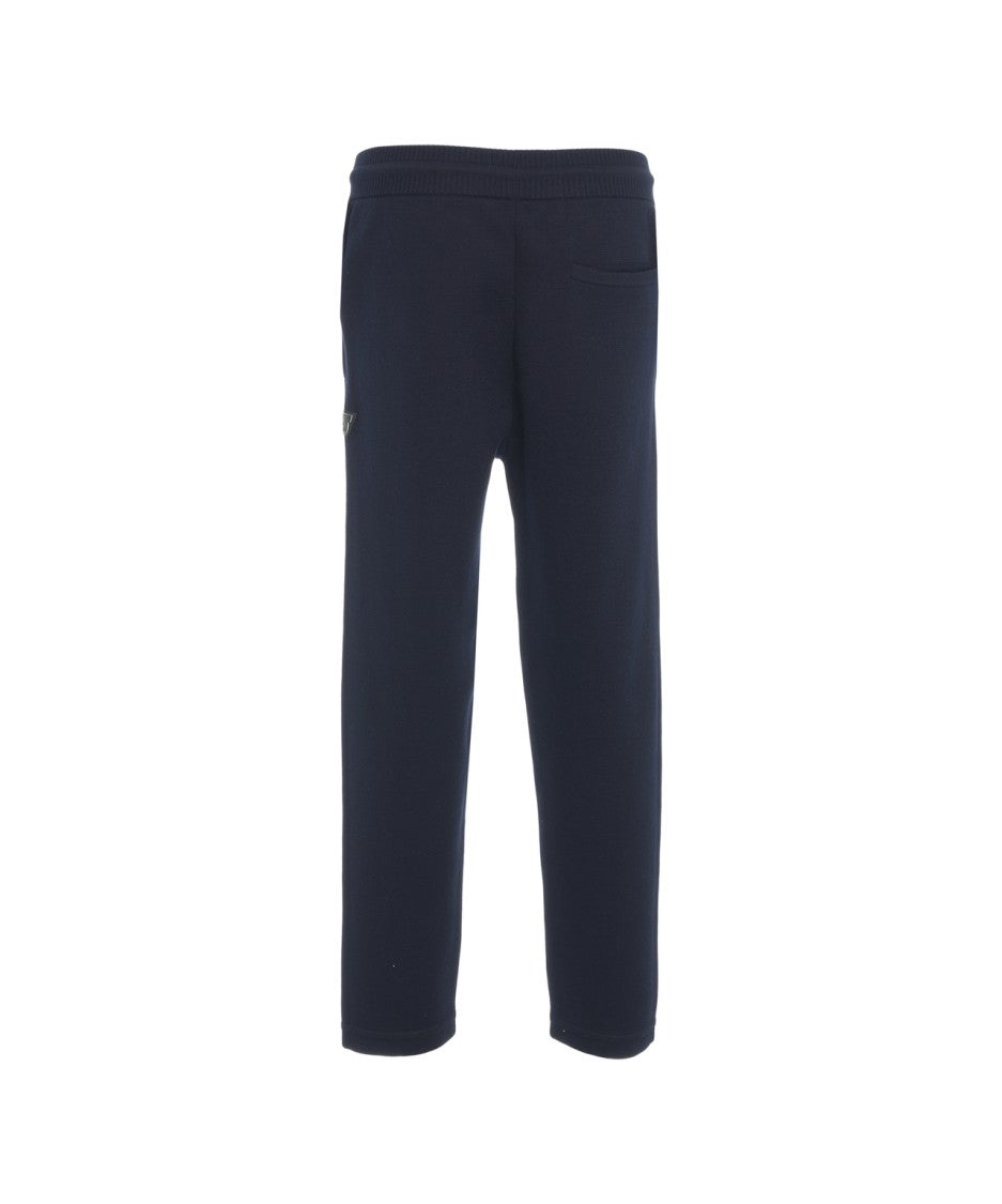 Alpha Tauri Knit Joggers With Adjustable Waistband And Functional Pockets