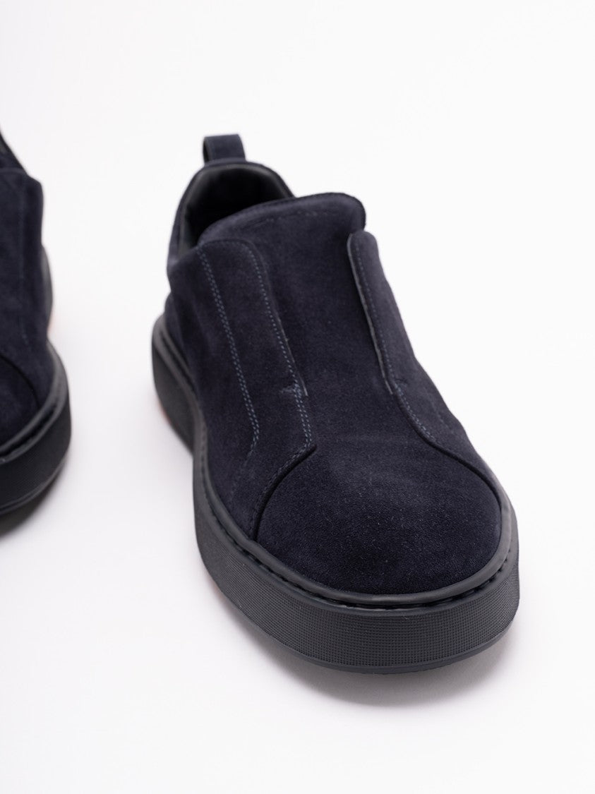 Santoni Victory Sneakers With Calf Leather