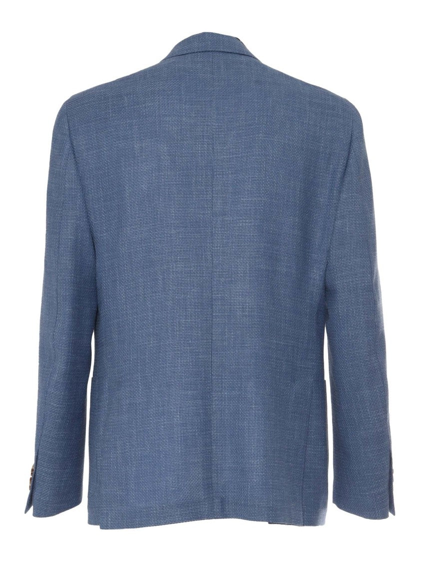 Lardini Rome Tailored Blazer With Textured Fabric