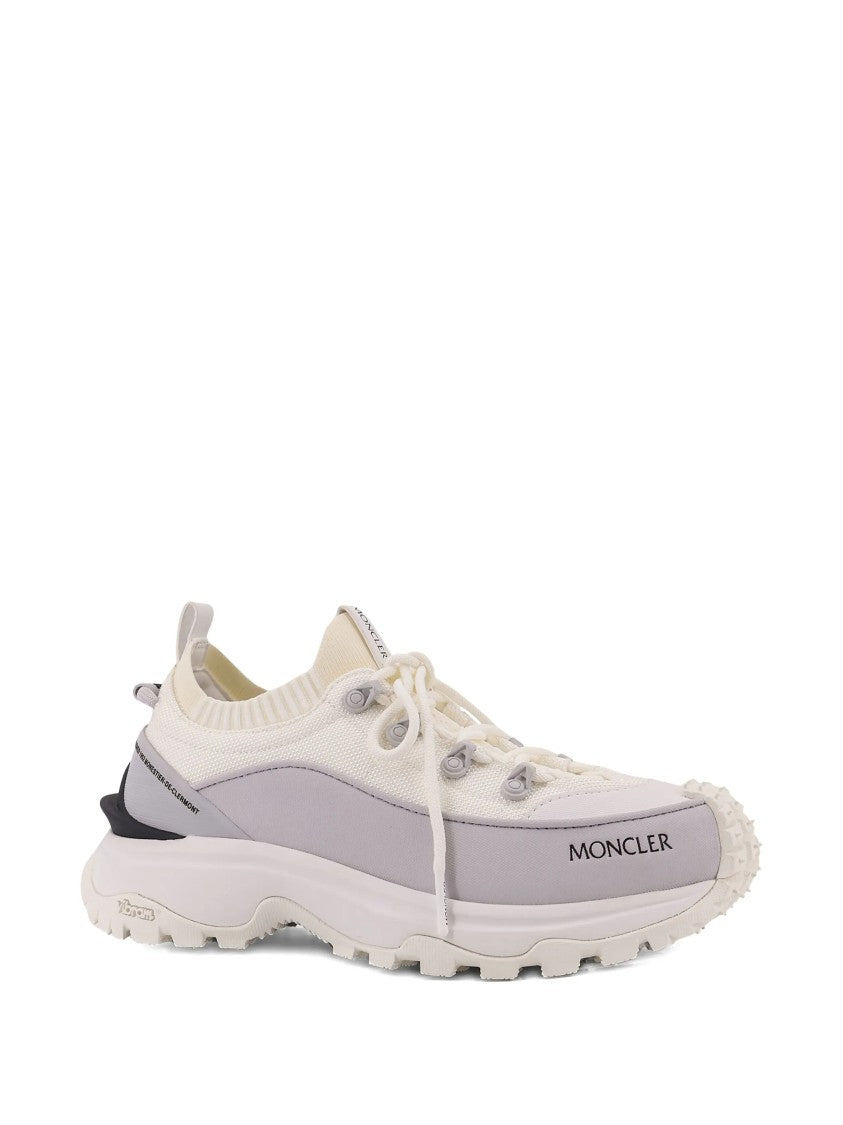 Moncler Off-White Trailgrip Knit Sneakers