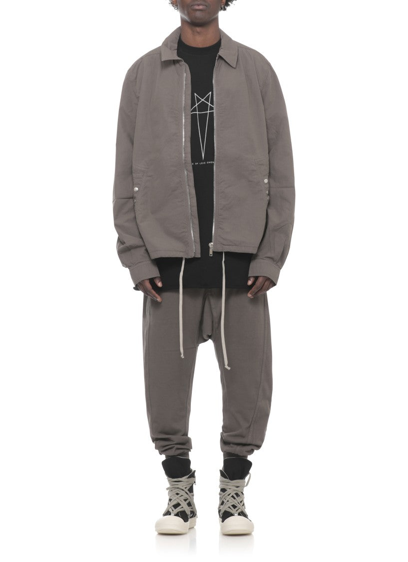 Drkshdw By Rick Owens Black Jumbo Logo Cotton T-Shirt