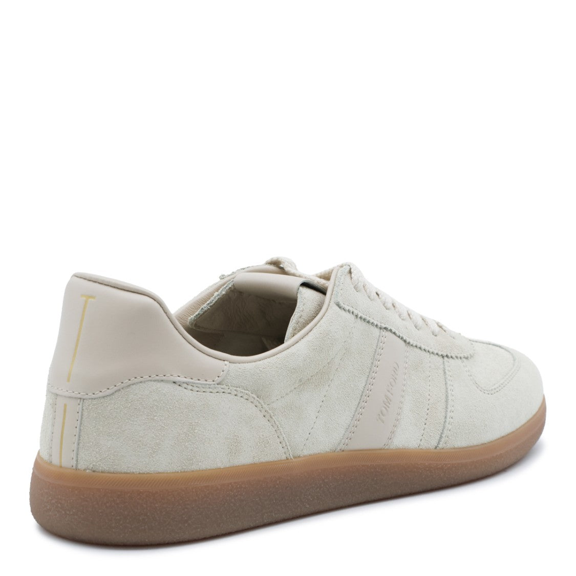 Tom Ford Low-Profile Suede Sneakers With Contrasting Sole