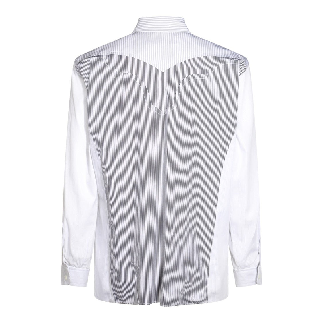 Maison Margiela White Cotton Buttons Fastening Shirt