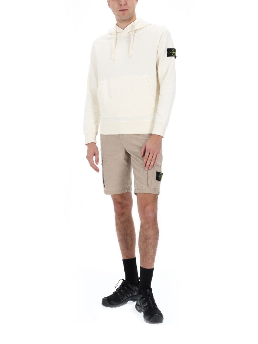 Stone Island Cargo Cotton Multi Pockets Shorts