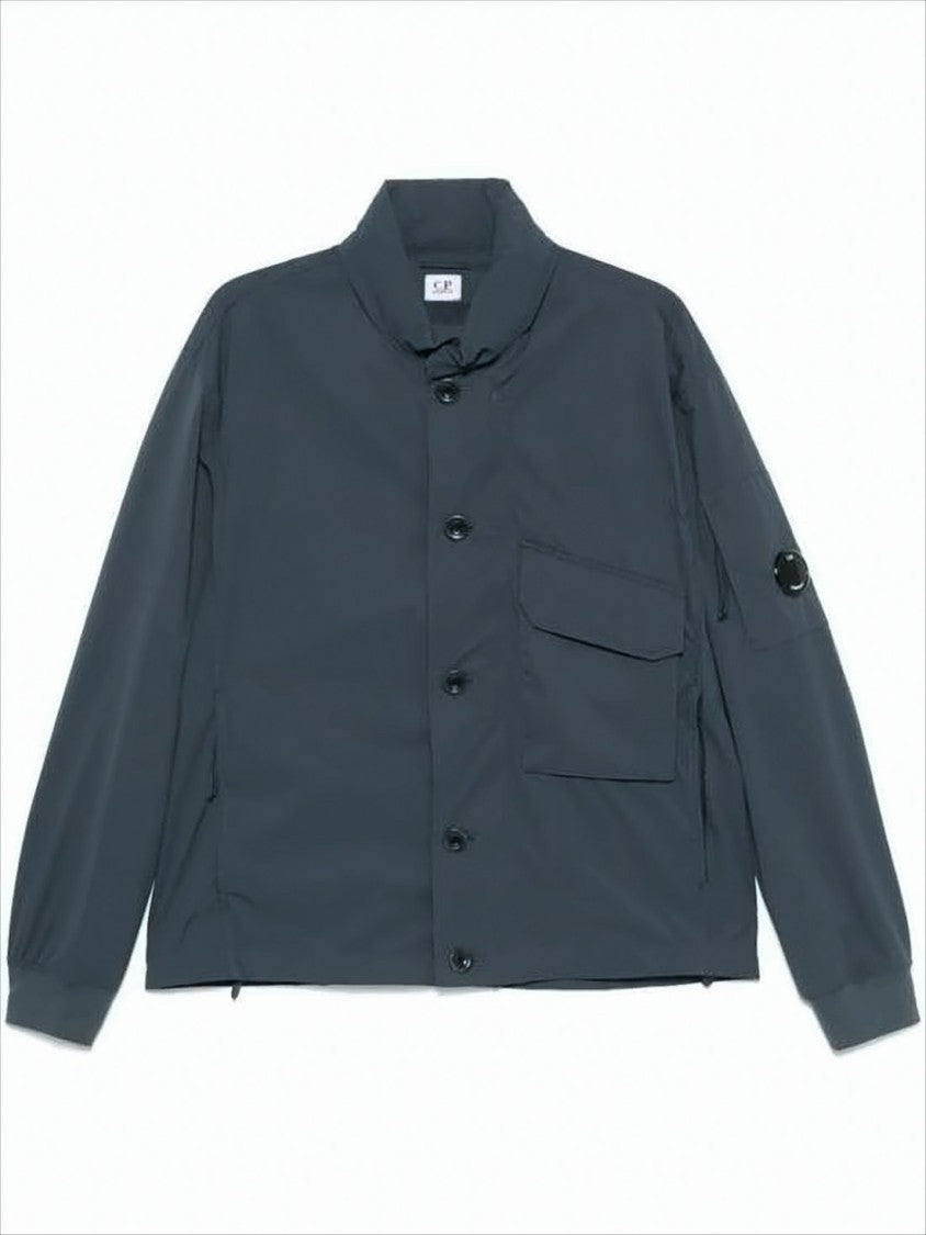 C.P. Company Boxy Cropped Jacket With High Collar