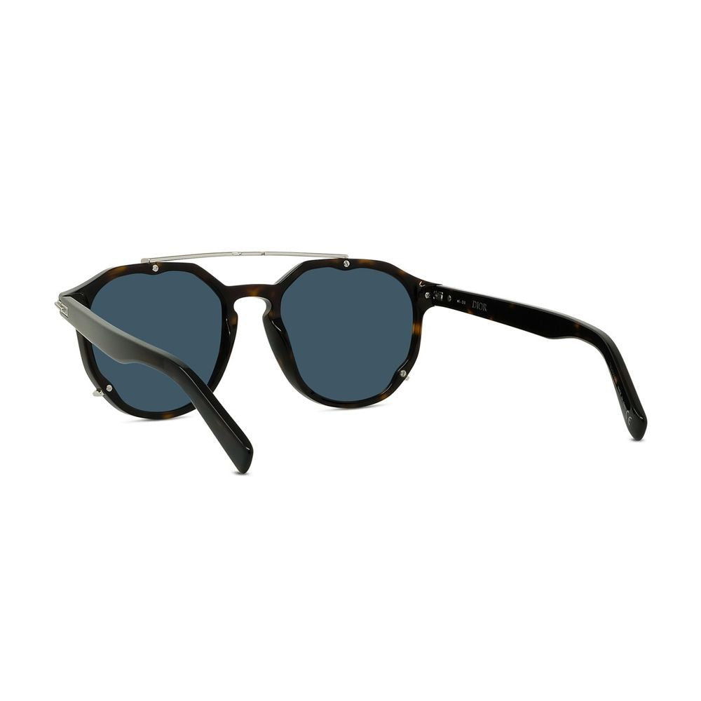 Dior Blacksuit Ri Phantos-Shape Acetate Sunglasses