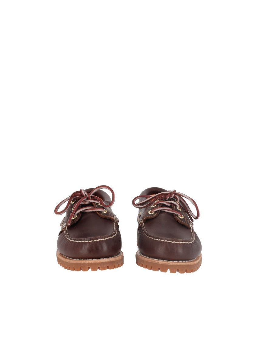 Timberland Brown Authentic Classic Moccasin Boat Shoes