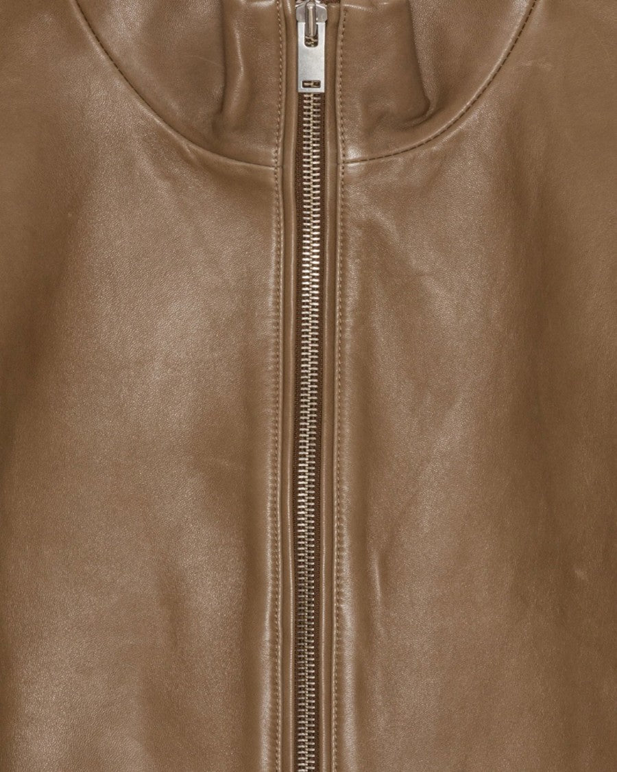 Remain Bonded Leather Jacket - Brown