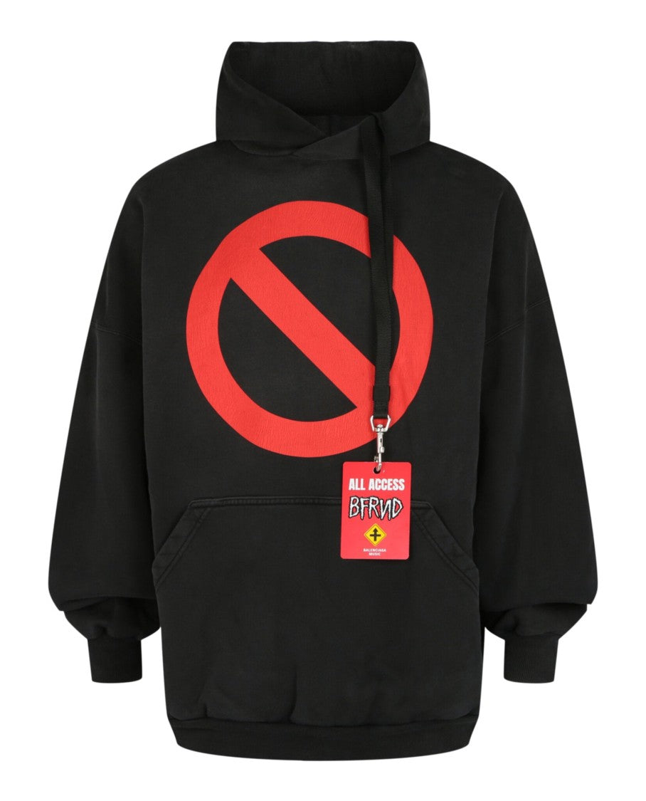 Balenciaga Music X Bfrnd Series Inside-Out Hoodie