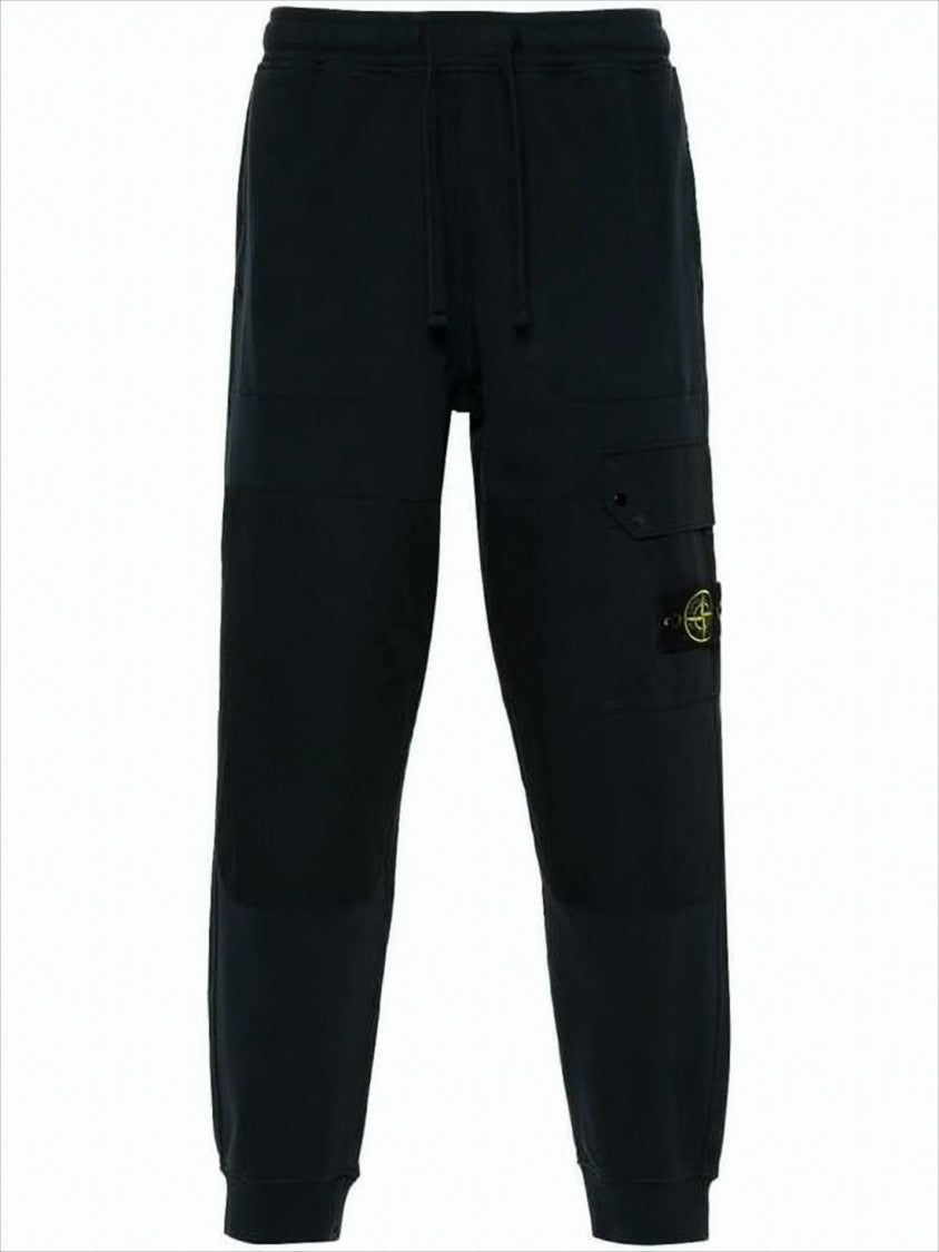 Stone Island Relaxed Fit Black Jogging Pants