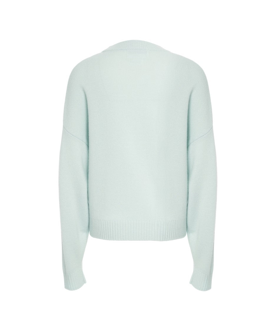 Crush Classic Fit Cashmere Sweater With Ribbed Details