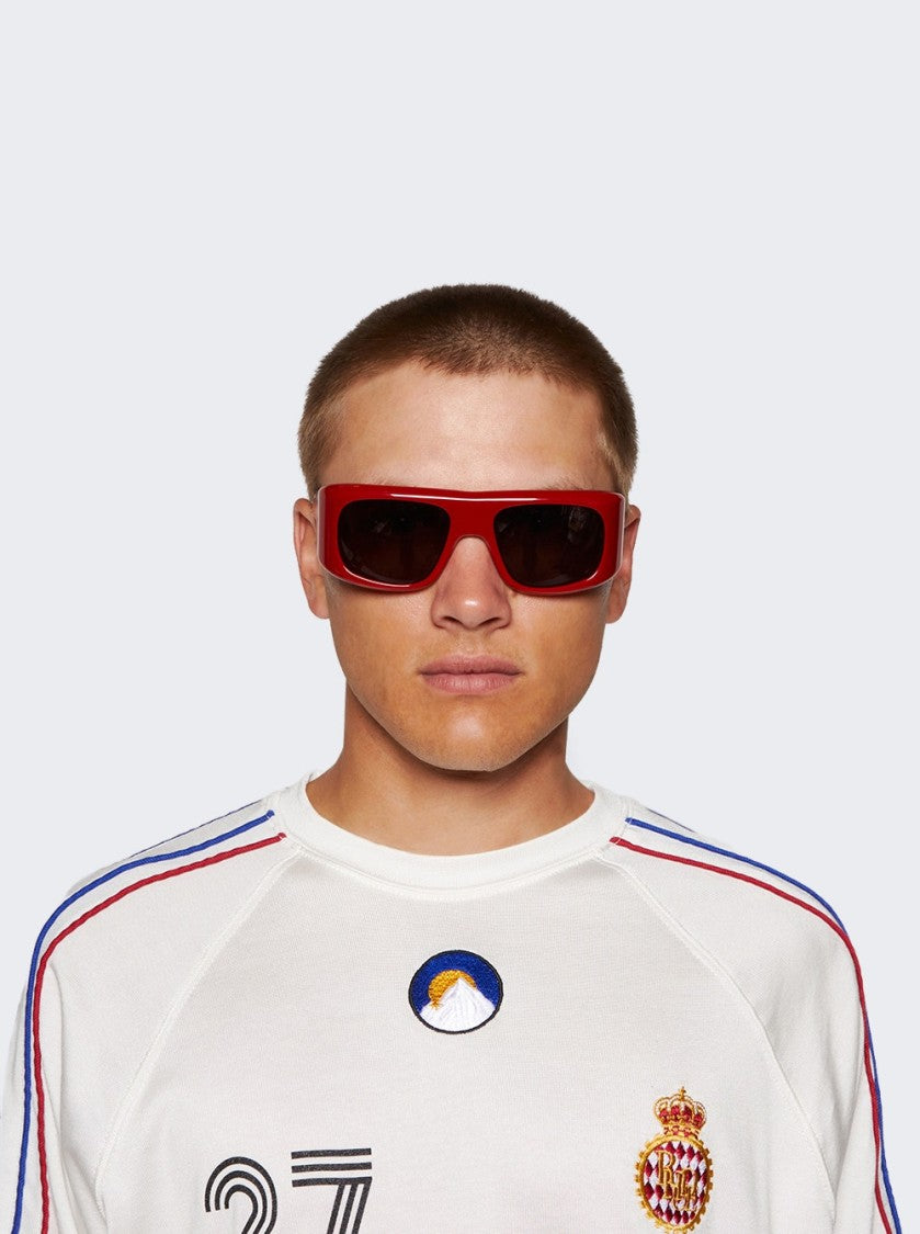 Jacques Marie Mage Benson Sunglasses Vermillion