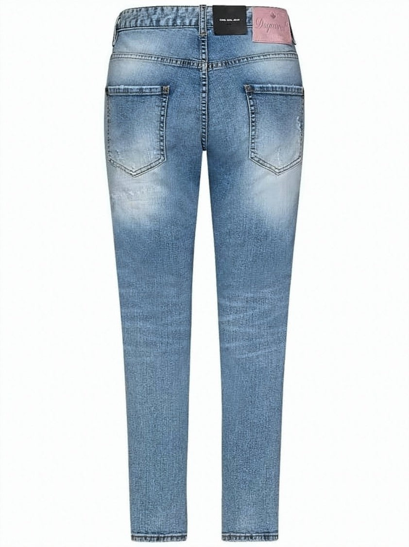 Dsquared2 Slim Fit Distressed Denim Pants