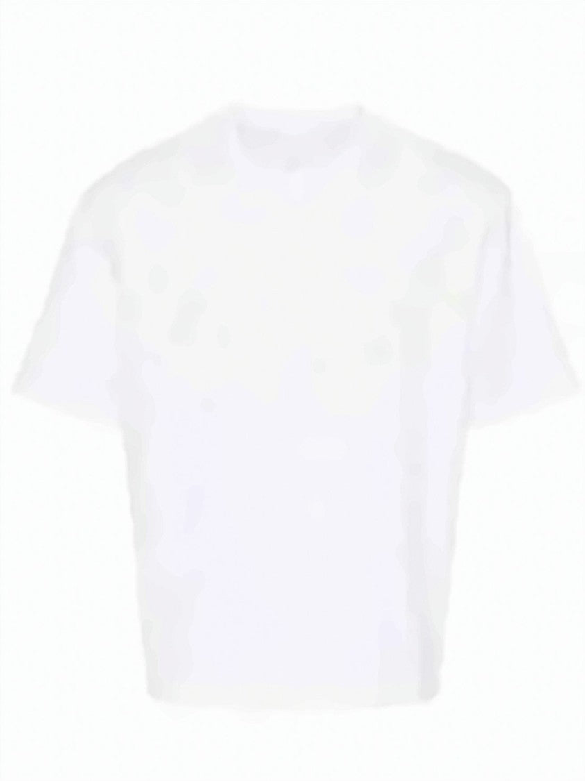 Neil Barrett Short-Sleeved Cotton T-Shirt With Classic Crew Neckline