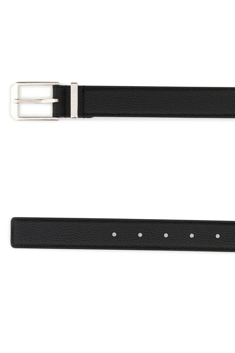 Gucci Brown Calfskin Belt With Classic Buckle