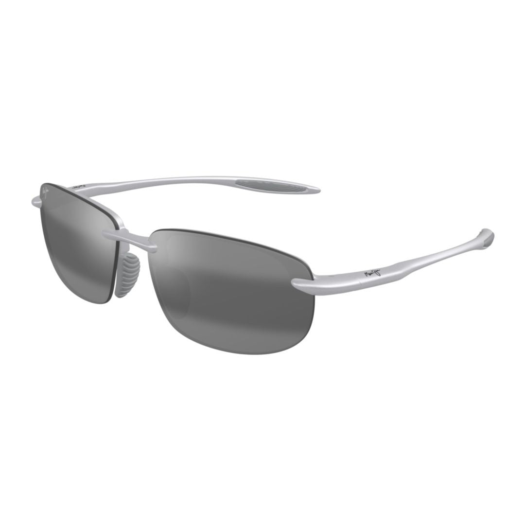Maui Jim Hookipa Ultra Af Rimless Sunglasses With Rectangular Lenses