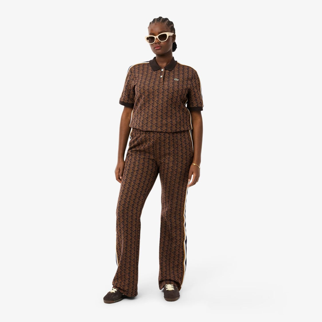 Lacoste Flared Monogram Sweatpants