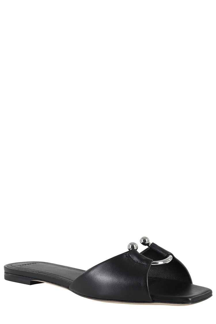 3Juin Milla Flat Sandal With Square Toe