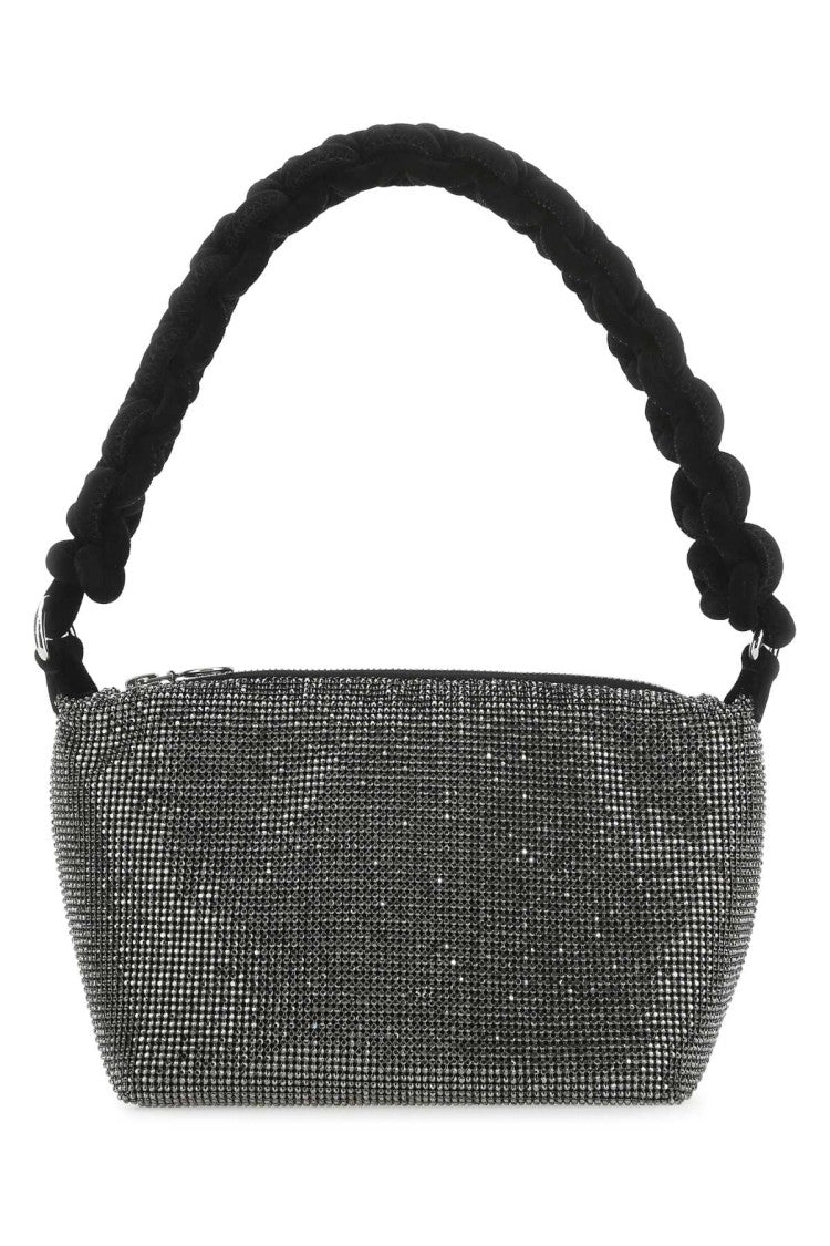 Kara Black Rhinestones Handbag