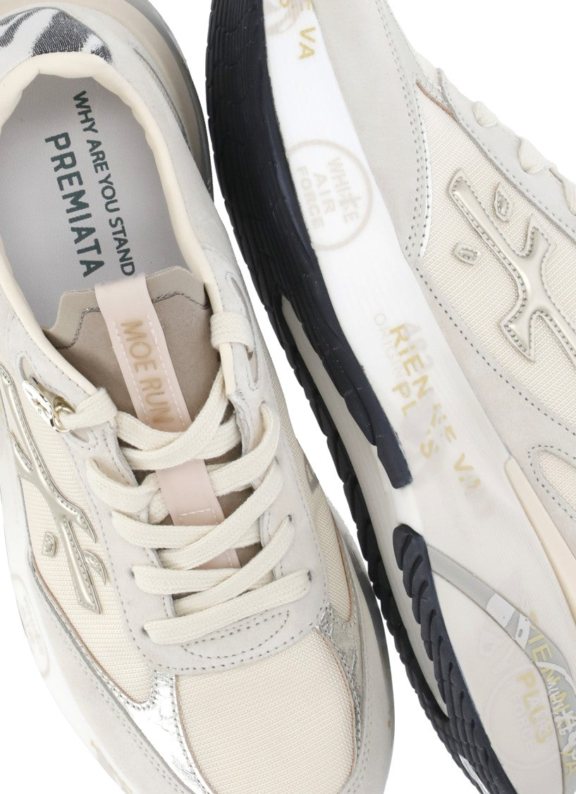 Prmt Ivory Moerund 8080 Fabric Sneakers
