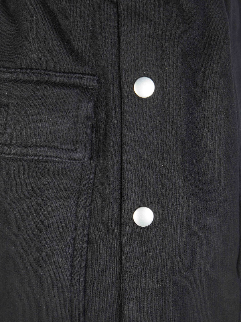 Drkshdw Wide Pusher Wide Fit Flap Pockets Cotton Shorts