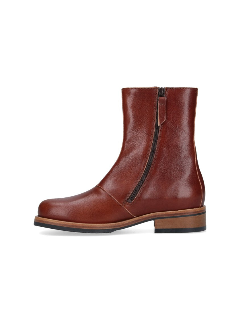 Our Legacy "Camion" Ankle Boots – Brown