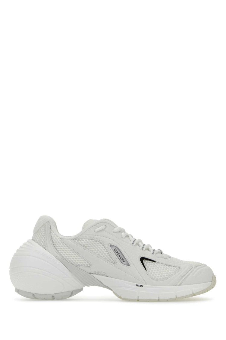 Givenchy White Mesh And Synthetic Leather Tk-Mx Sneakers