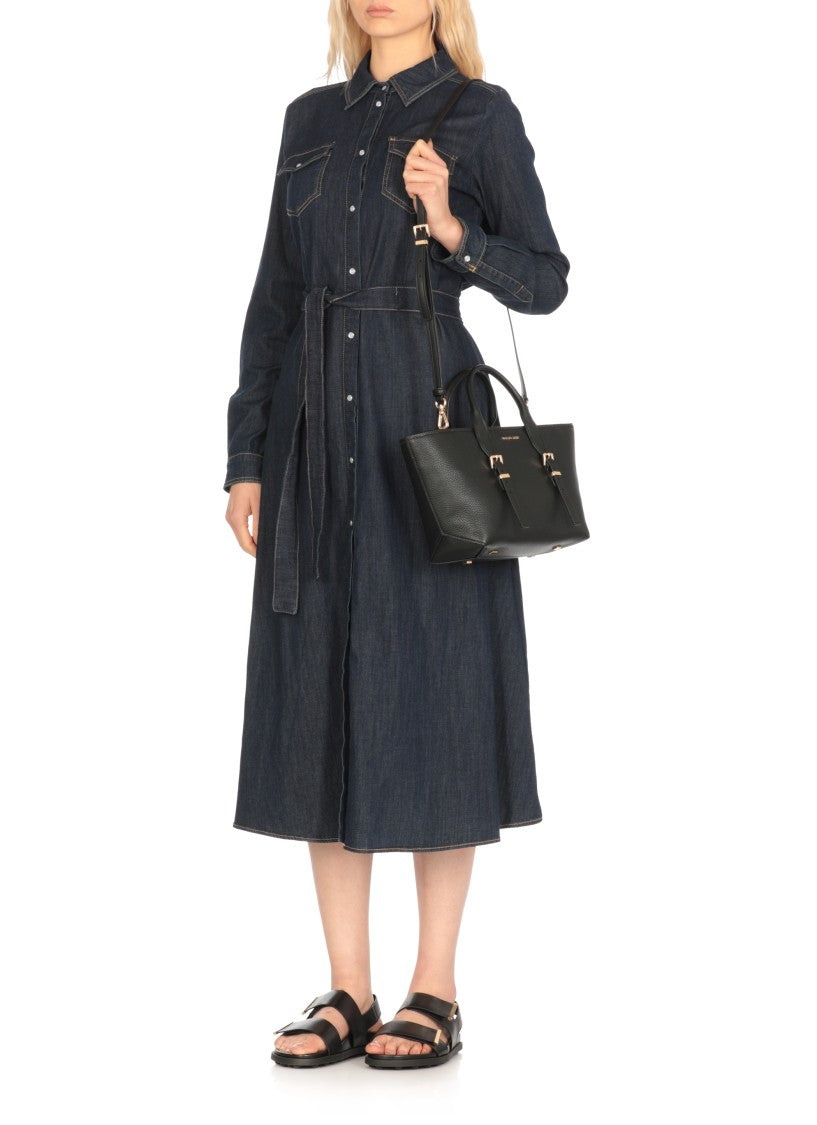 Michael Michael Kors Black Moore Shopping Bag