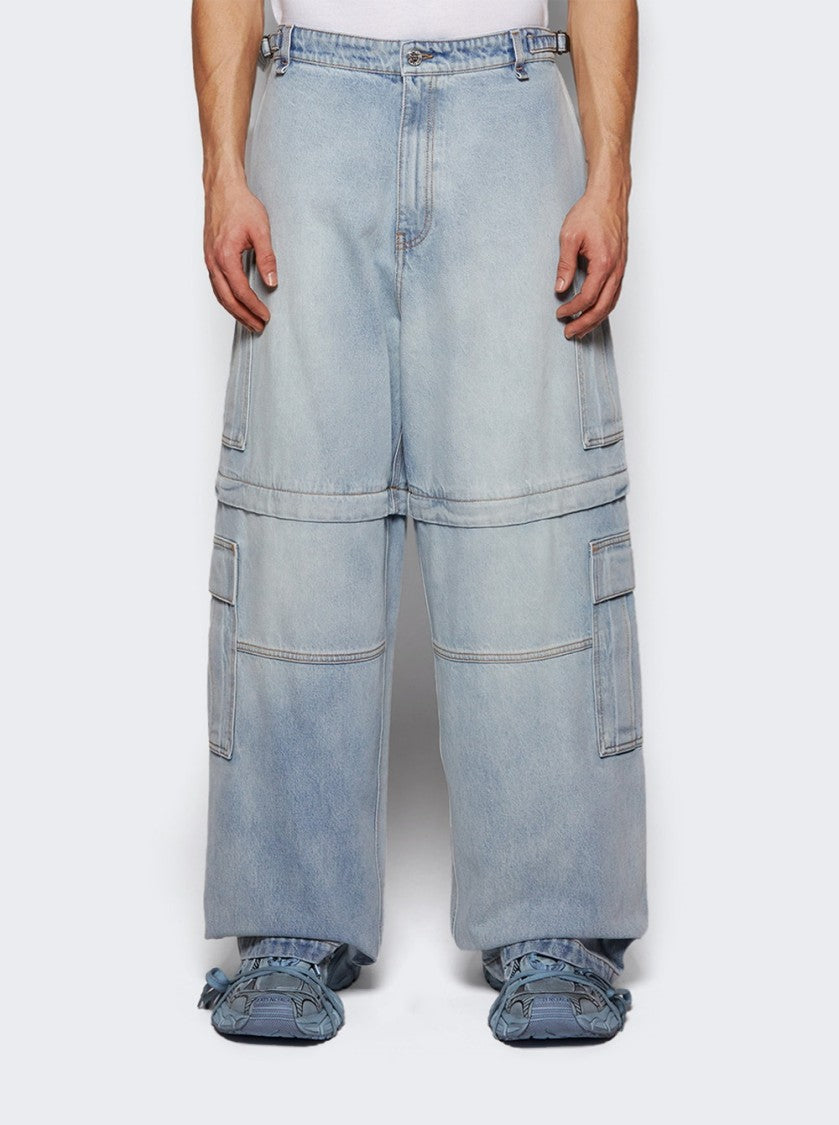 Vetements Cargo Jeans Light Blue