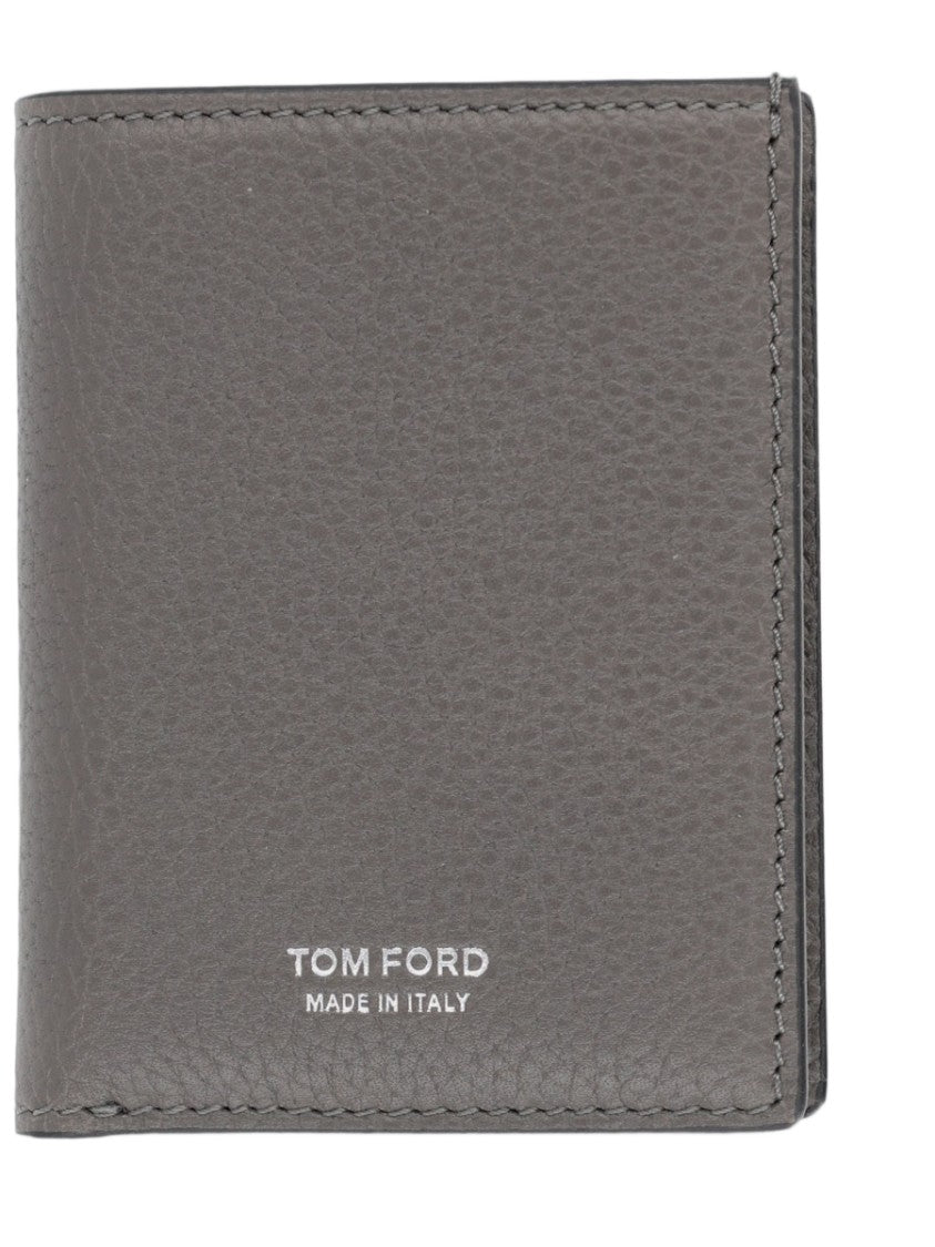 Tom Ford Textured Calf Leather Bifold Wallet