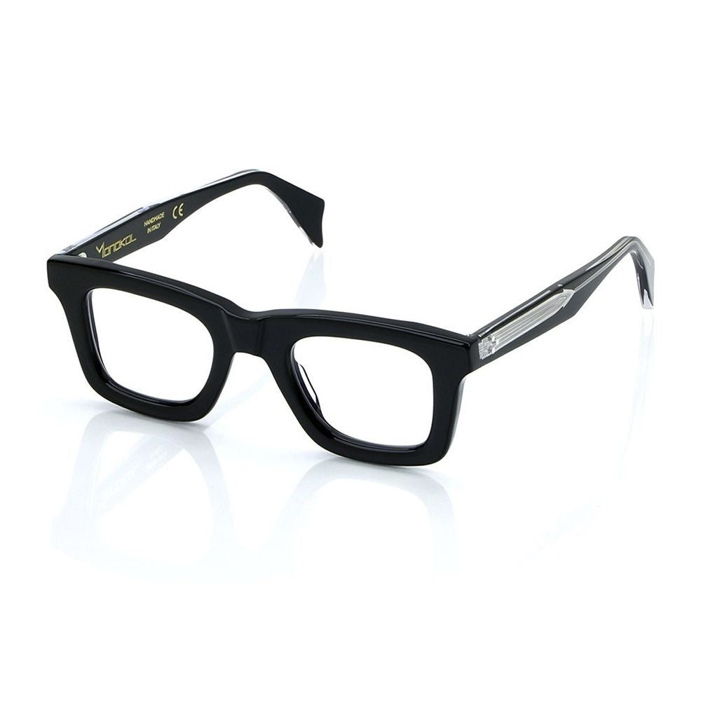 Monokol Concept Eyewear Mk308 Squared Black Mazzucchelli Acetate Eyewear