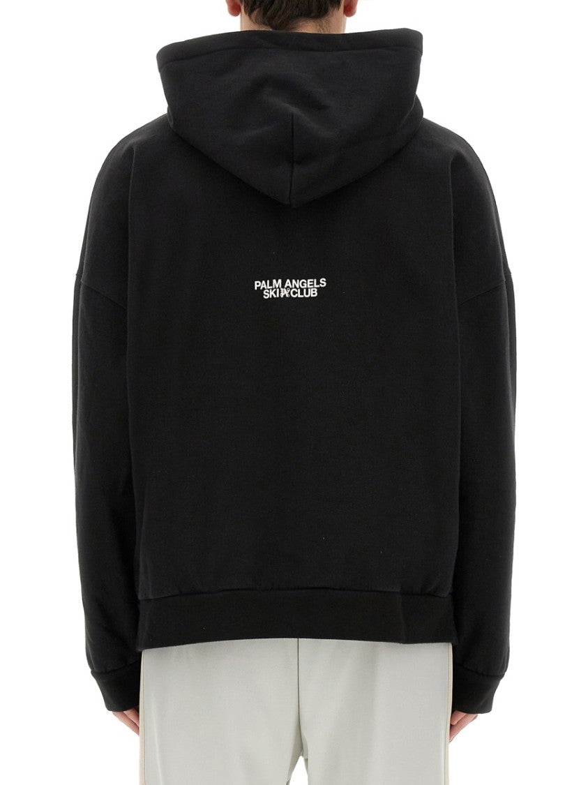 Palm Angels Palm Ski Club Print Sweatshirt