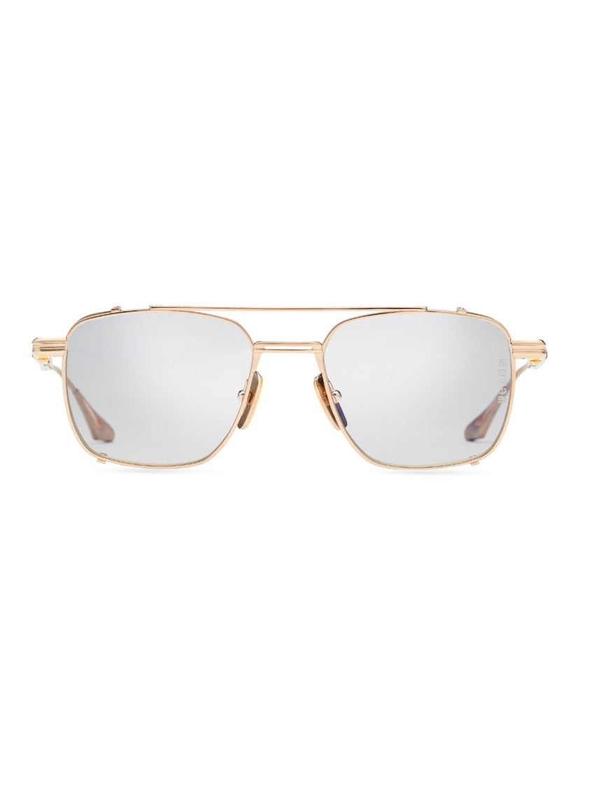 Dita Gold Dex019/A/03 Rectangular Green Sunglasses