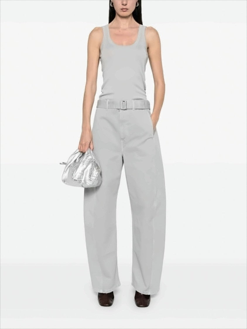 Lemaire Sleeveless Tank Top With Scoop Neckline