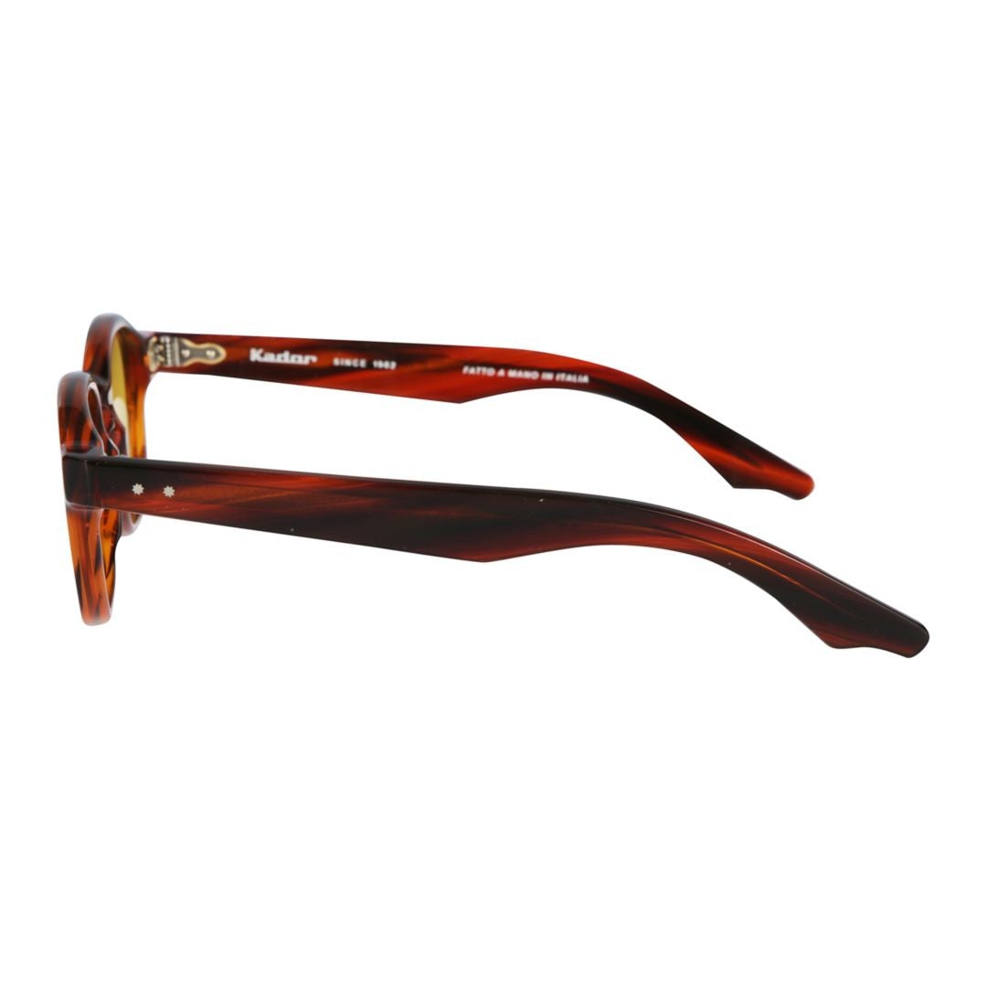 Kador K-Master Classic Square Tortoiseshell Sunglasses With Yellow Tinted Lenses