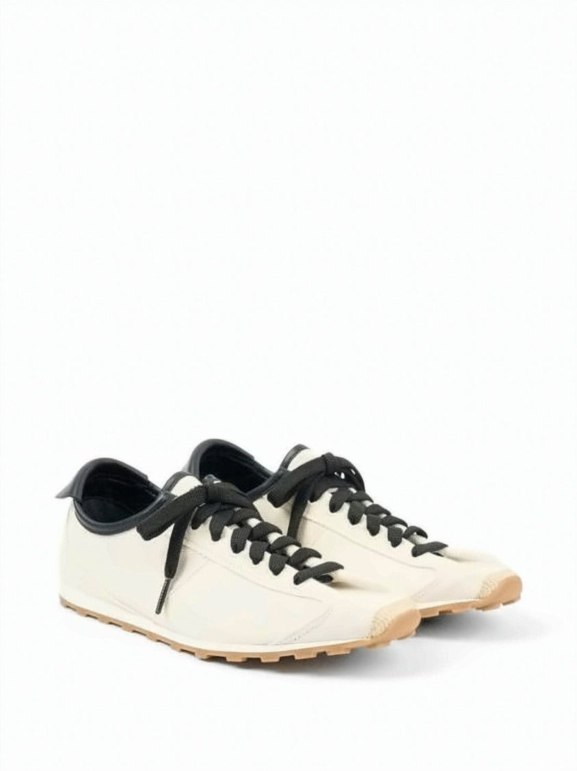Jacquemus Low-Profile Canvas Sneakers With Contrast Details
