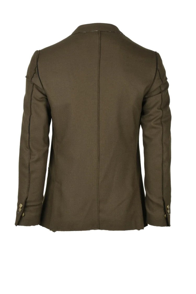 Maurizio Miri Double-Breasted Jacket - Military Green