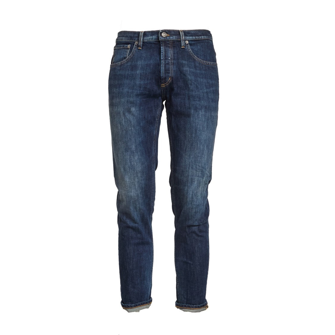 Dondup Carrot Fit Low-Rise Jeans With Five Pockets