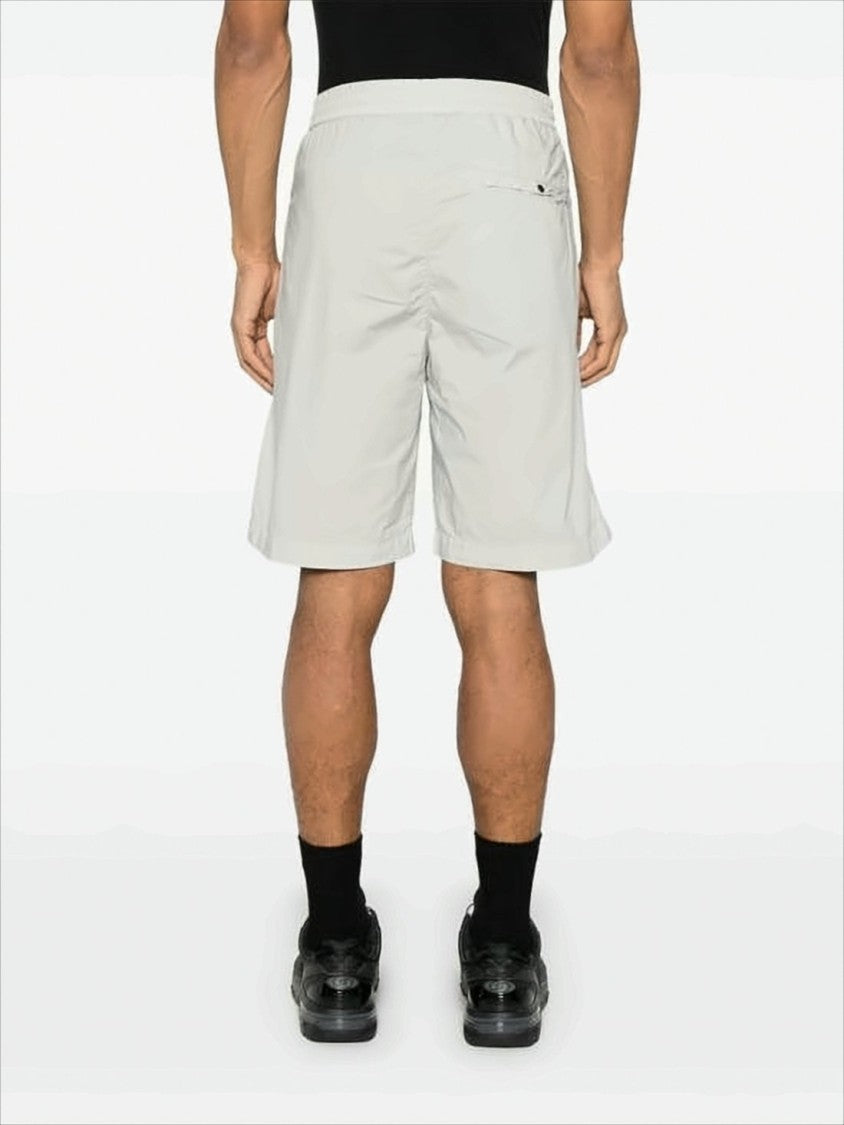C.P. Company Relaxed Fit Mid-Thigh Shorts With Signature Lens Detail