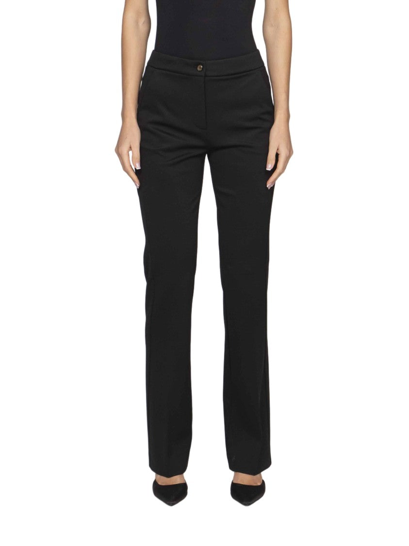 Pinko Resta Mid-Rise Straight-Leg Pants