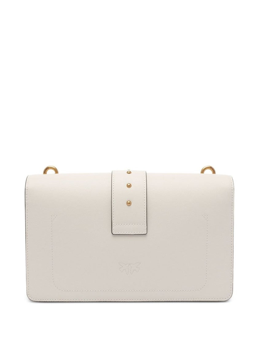 Pinko Rectangular Bag With Gold-Tone Bird Emblem