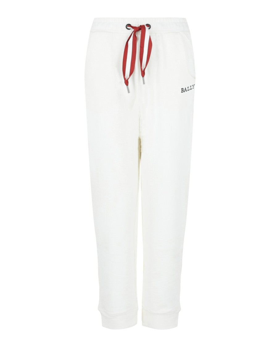Bally Cotton-Blend Embroidered Joggers