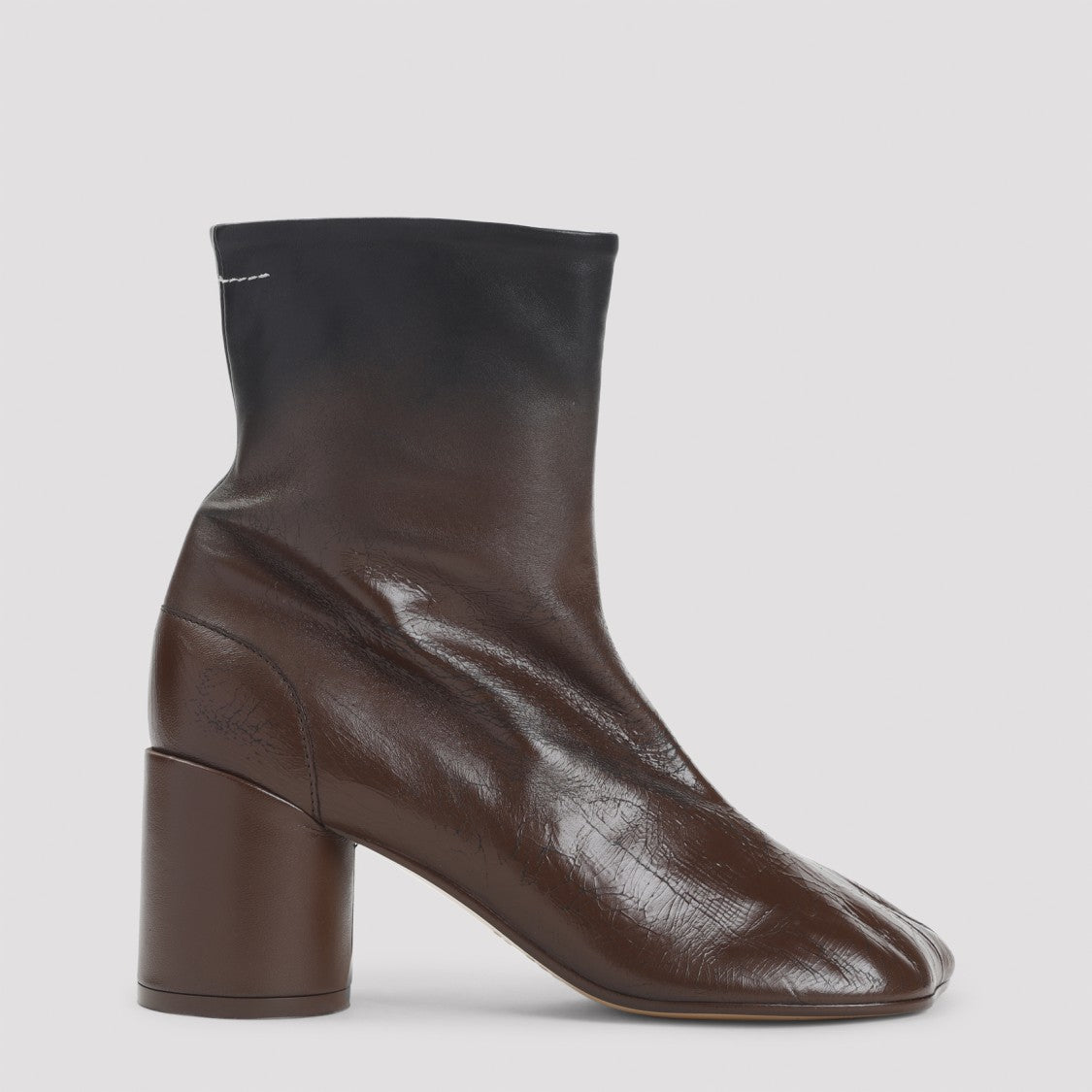 Mm6 By Maison Margiela Black Ovine Leather Boots