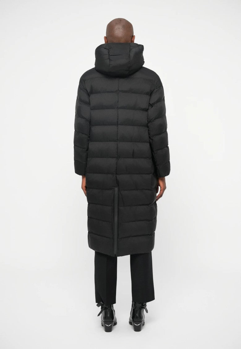 Max Mara Quilted Down Coat With High Collar