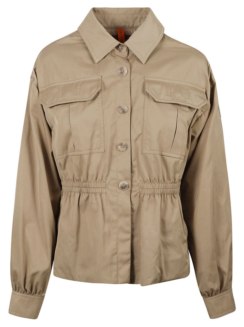 Parajumpers Relaxed Fit Coat With Cinched Waist