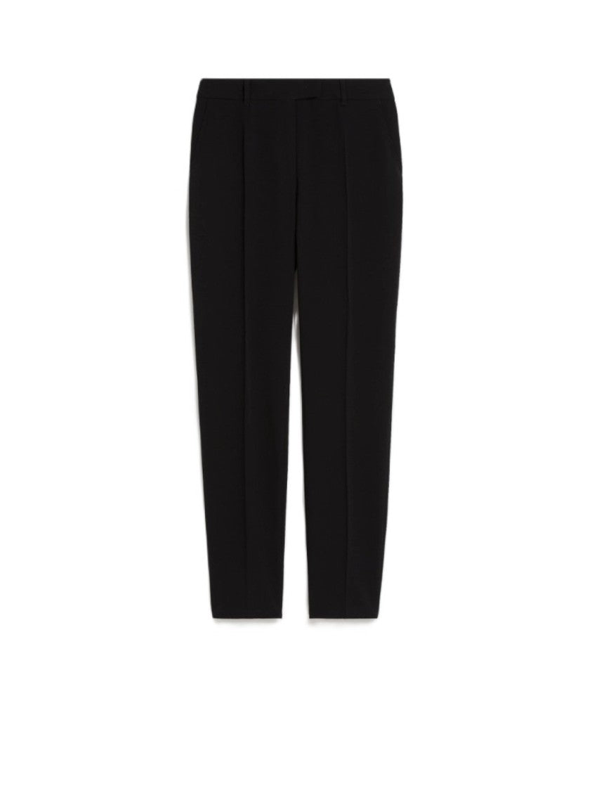 Max Mara Tailored Black Pants With Classic Silhouette